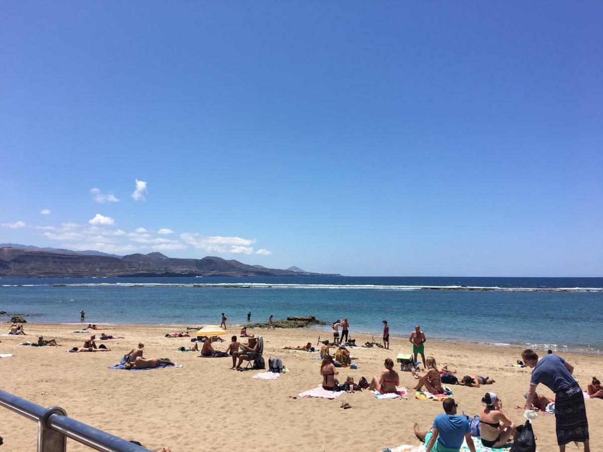 Apartamento Primera Linea Playa De Las Canteras 大加那利岛拉斯帕尔马斯 外观 照片